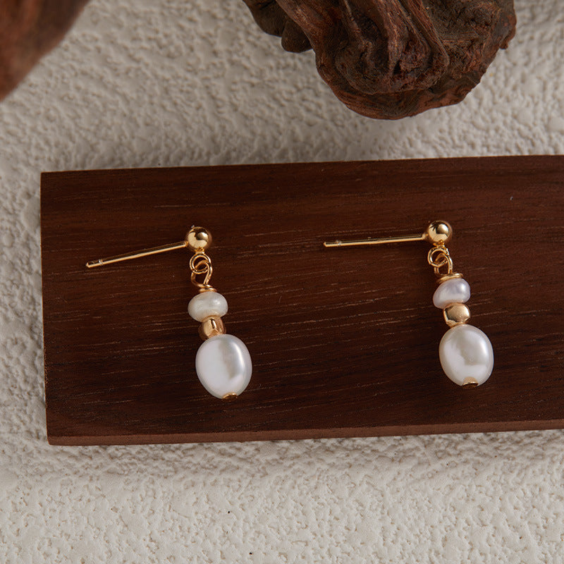 Classic Pearl Drop Earrings