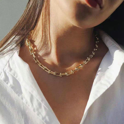Kaskade 18k Gold Necklace