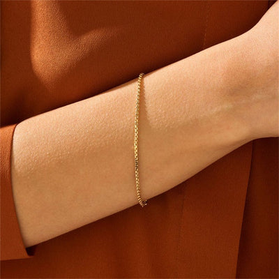 18k Gold Victoria Chain Bracelet