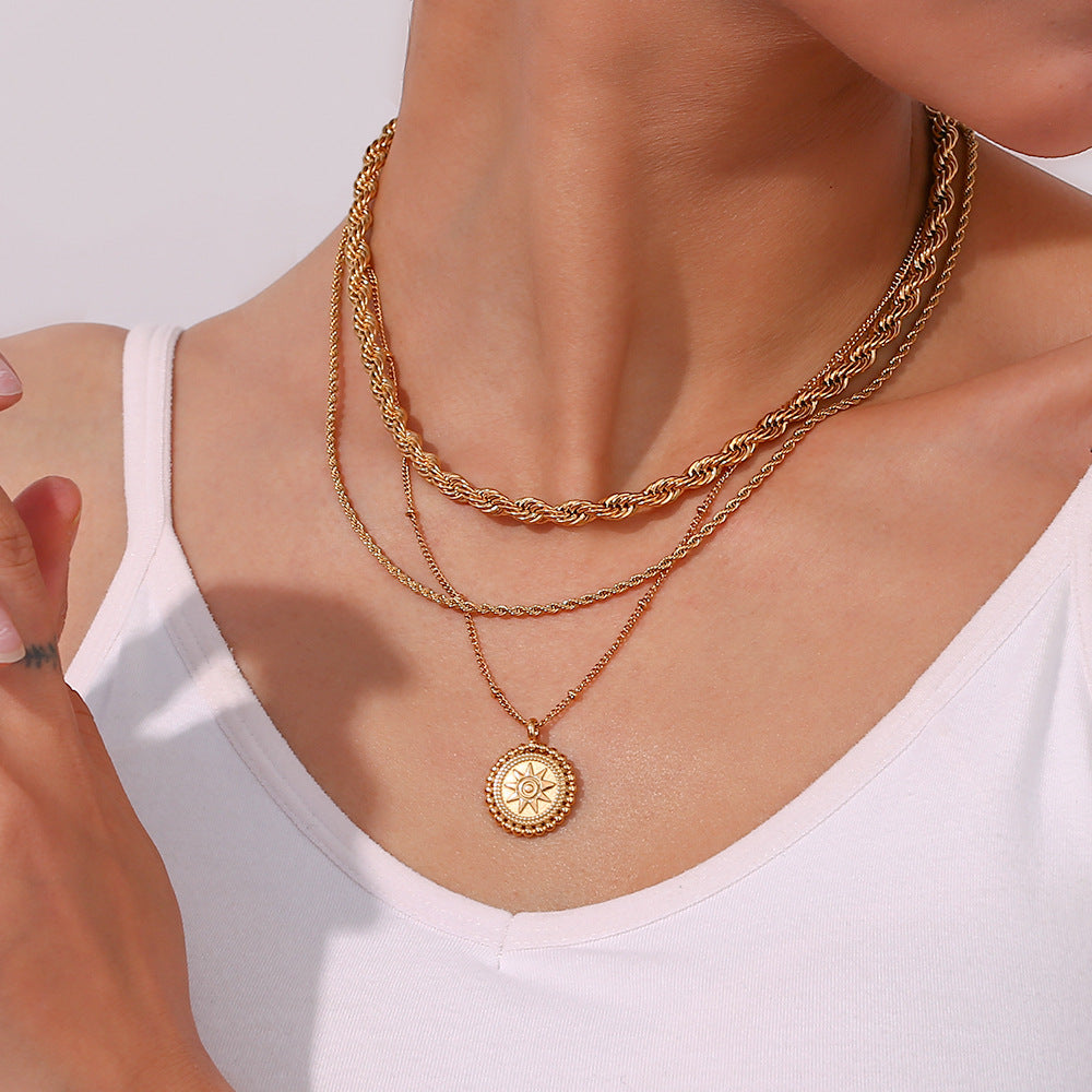 18k Gold Starlight Pendant