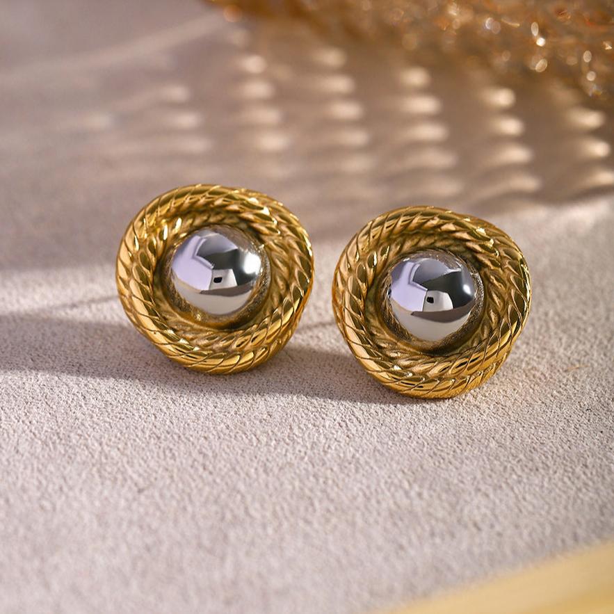 Ariadne 18k Gold Earrings