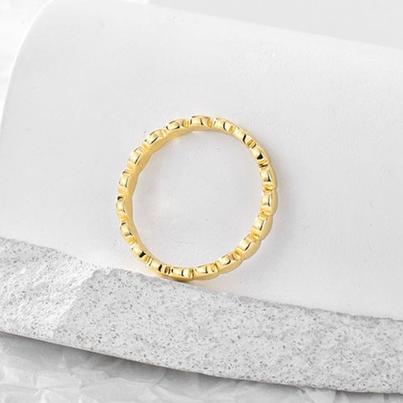 18k Gold Orbit Echo Ring