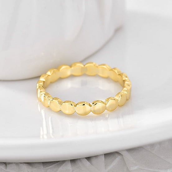 18k Gold Orbit Echo Ring