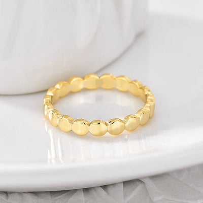 18k Gold Orbit Echo Ring
