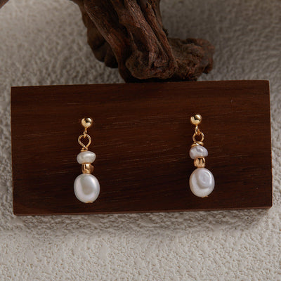 Classic Pearl Drop Earrings