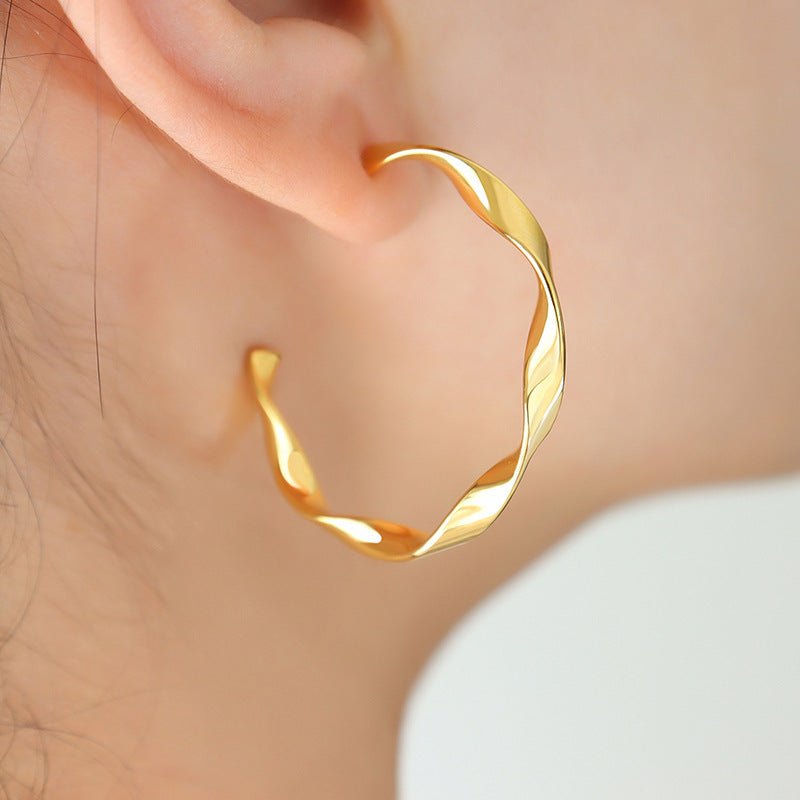 Iris 18k Gold Earrings
