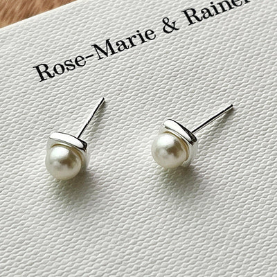 Natural Freshwater Pearl Earrings