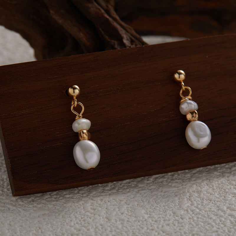 Classic Pearl Drop Earrings