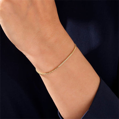 18k Gold Victoria Chain Bracelet