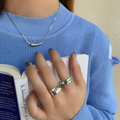 Sandra Snakebone Pendant in 14k Gold