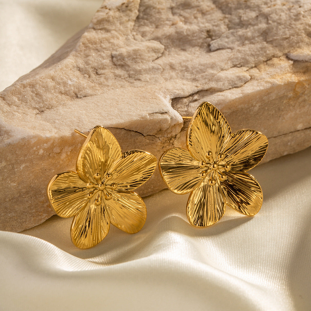 18k Gold Allysa Blume Earrings