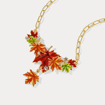 Maple Leaf Pendant Necklace