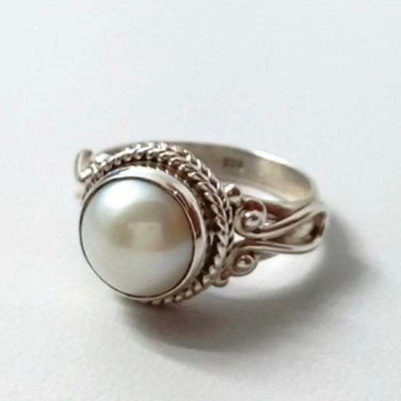 Teresa Gold Pearl Ring