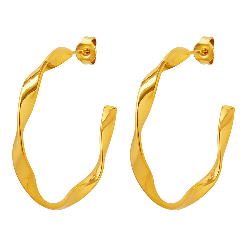 Iris 18k Gold Earrings