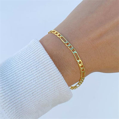 18k Gold Saturn Bracelet