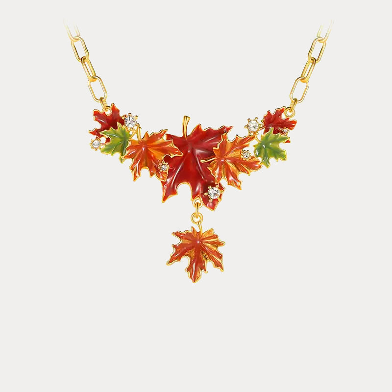 Maple Leaf Pendant Necklace
