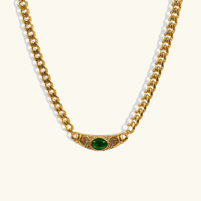Isabella Vintage Necklace | Crafted in 18k Gold