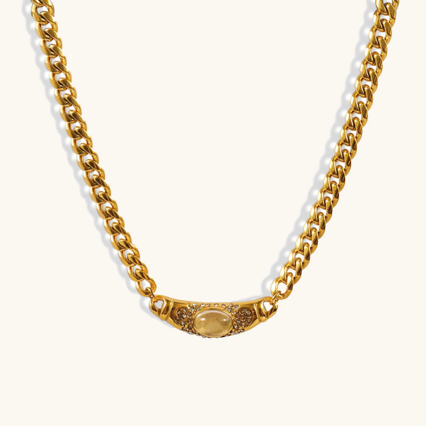 Isabella Vintage Necklace | Crafted in 18k Gold