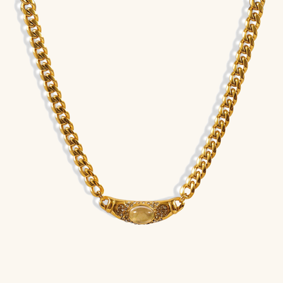 Isabella Vintage Necklace | Crafted in 18k Gold