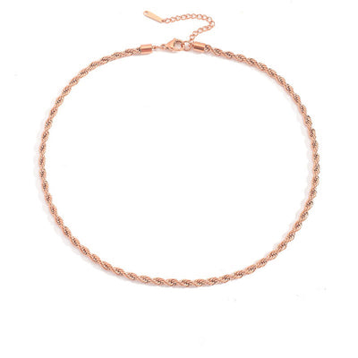 Twisted Style Olivia Necklace | 18K Gold