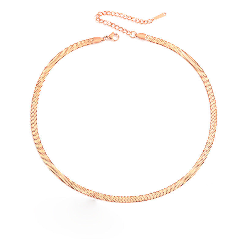 18k Gold Fish Braid Necklace