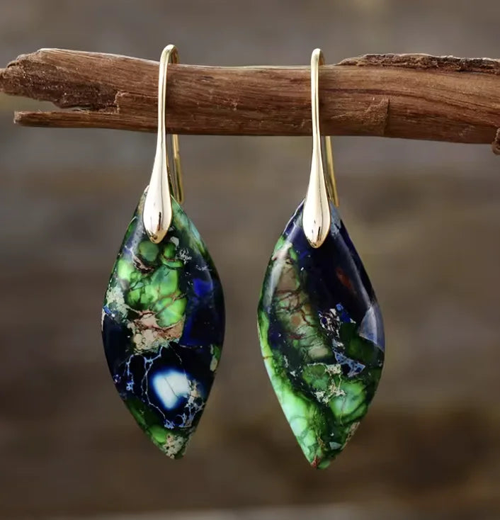 Sophia | Dangle Earrings with Freshwater Pearl and Shell Accents