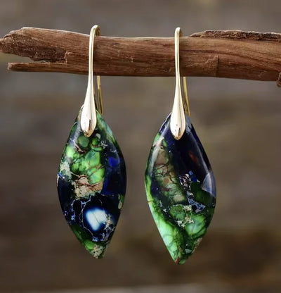 Sophia | Dangle Earrings with Freshwater Pearl and Shell Accents