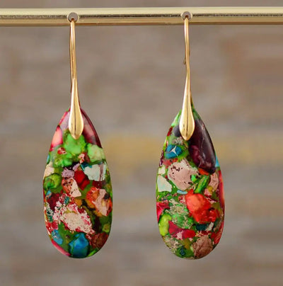 Mia | Bohemian-Inspired Waterdrop Earrings