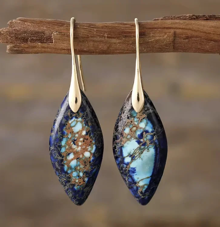 Sophia | Dangle Earrings with Freshwater Pearl and Shell Accents