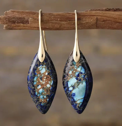 Sophia | Dangle Earrings with Freshwater Pearl and Shell Accents