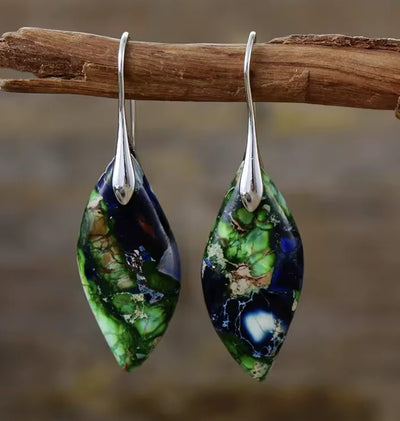 Sophia | Dangle Earrings with Freshwater Pearl and Shell Accents