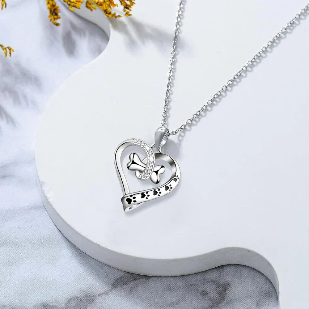 Summer Paw Print Necklace
