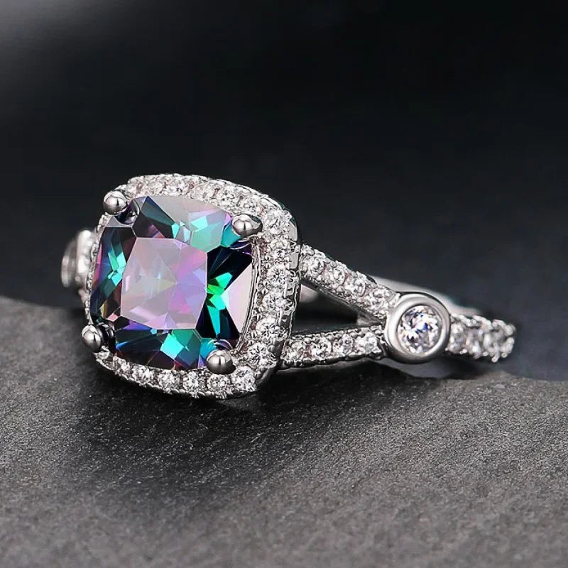 Leilani | Vibrant Cubic Zirconia Ring