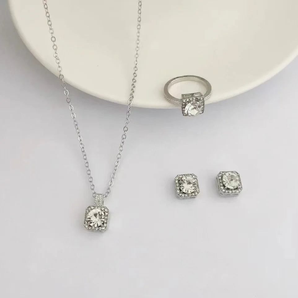 Luxury Cube Jewellery Set