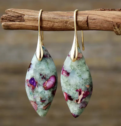 Sophia | Dangle Earrings with Freshwater Pearl and Shell Accents