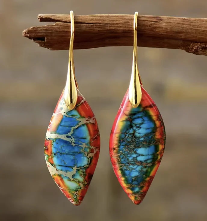 Sophia | Dangle Earrings with Freshwater Pearl and Shell Accents