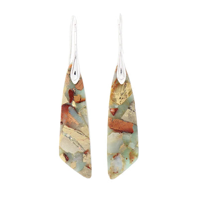 Hazel | Bohemian Emperor Stone Drop Earrings