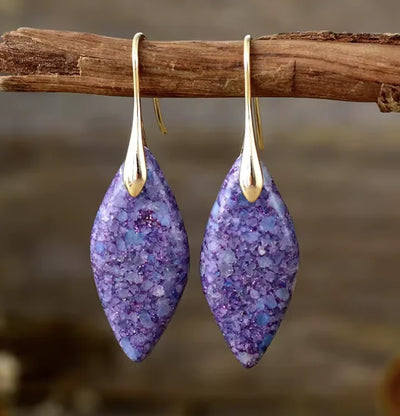 Sophia | Dangle Earrings with Freshwater Pearl and Shell Accents