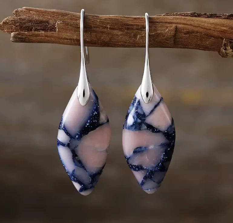 Sophia | Dangle Earrings with Freshwater Pearl and Shell Accents