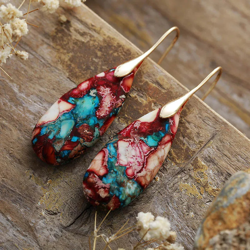 Mia | Bohemian-Inspired Waterdrop Earrings