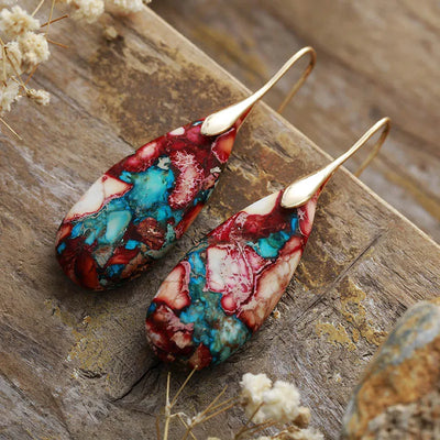 Mia | Bohemian-Inspired Waterdrop Earrings