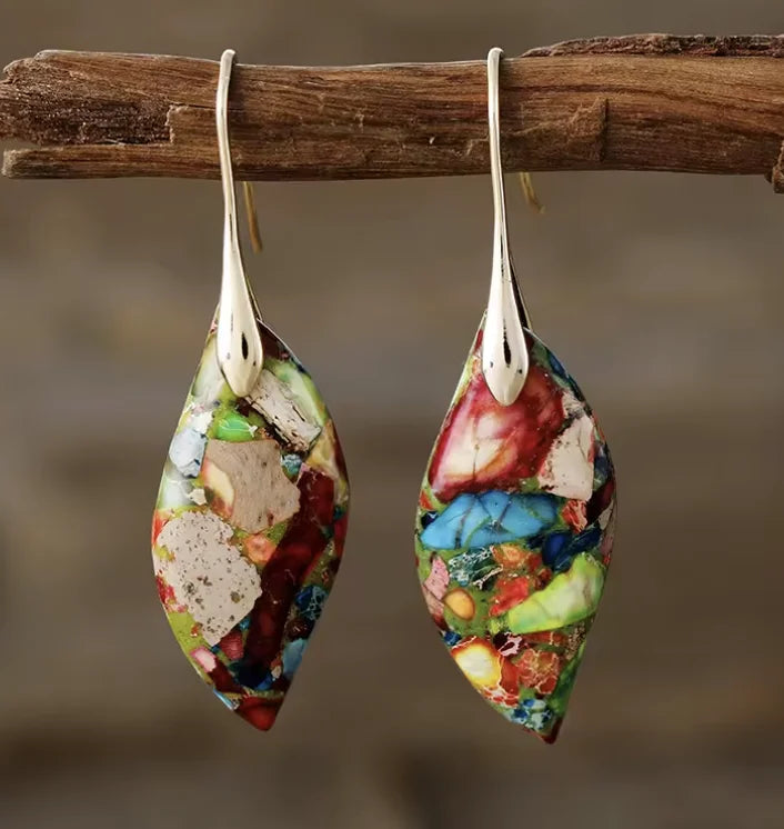 Sophia | Dangle Earrings with Freshwater Pearl and Shell Accents