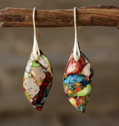 Sophia | Dangle Earrings with Freshwater Pearl and Shell Accents