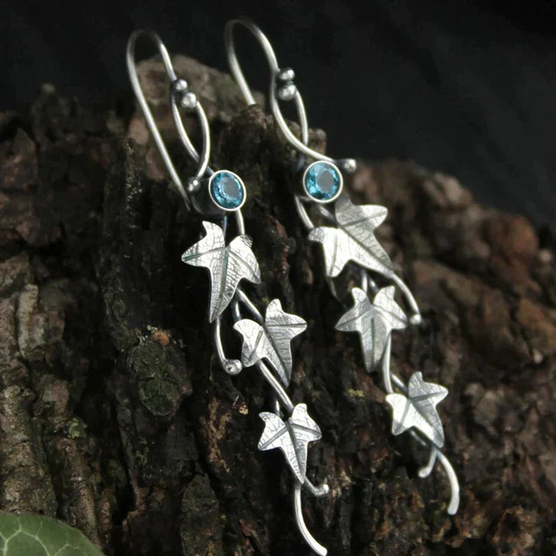 Naomi | Retro-Inspired Elf Leaf Earrings