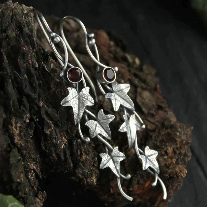Naomi | Retro-Inspired Elf Leaf Earrings