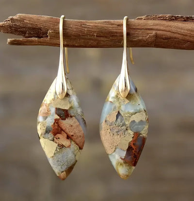 Sophia | Dangle Earrings with Freshwater Pearl and Shell Accents