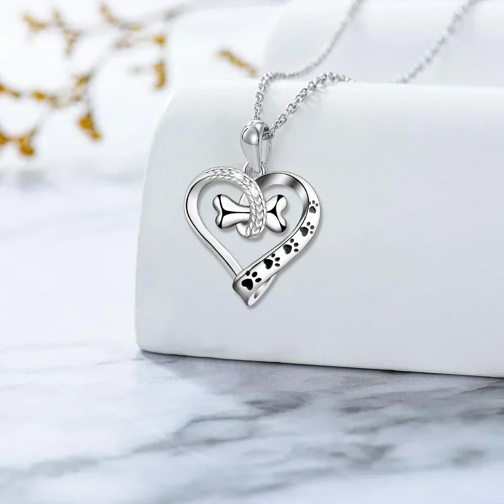 Summer Paw Print Necklace