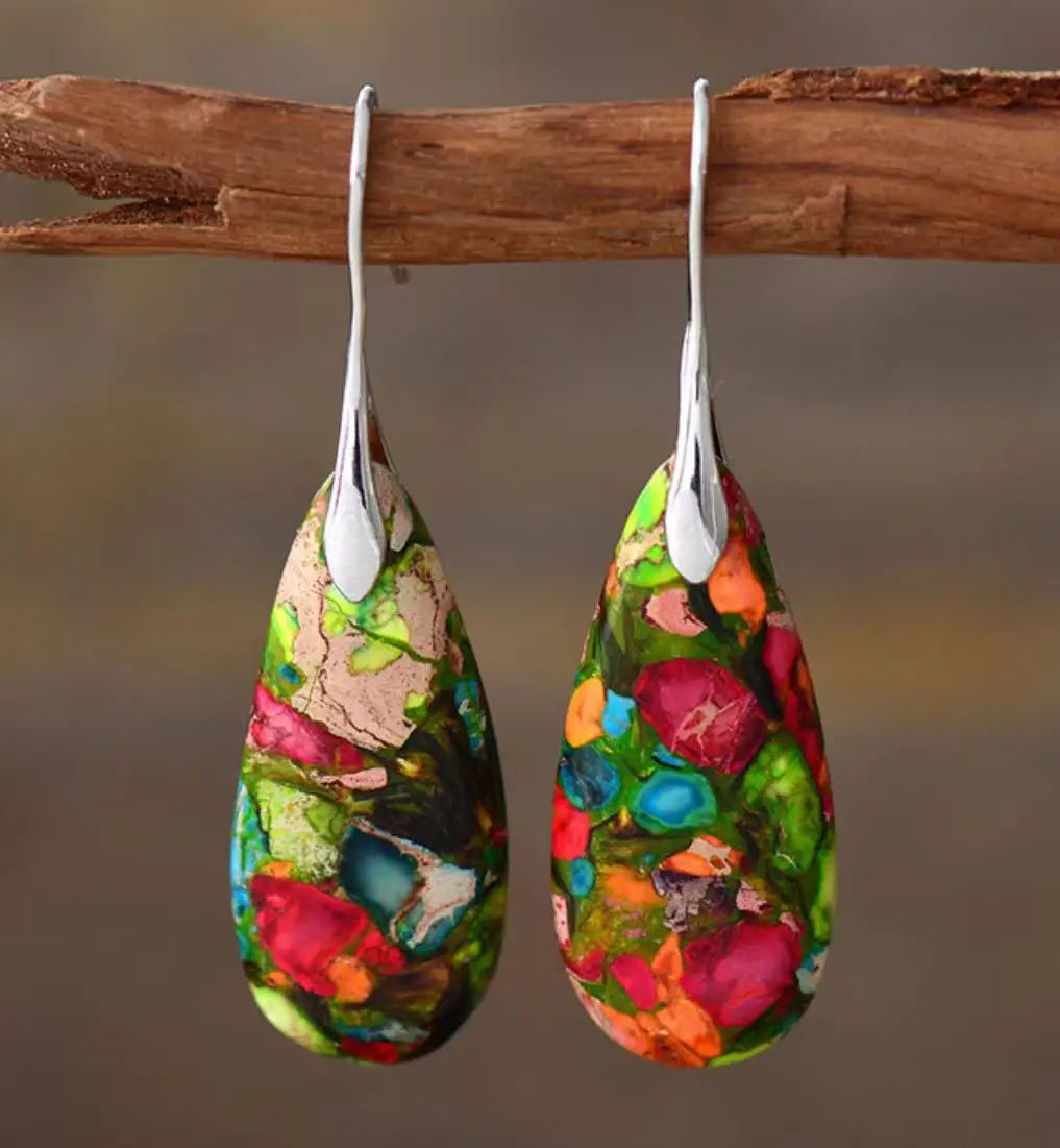 Mia | Bohemian-Inspired Waterdrop Earrings