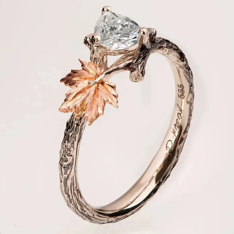 Adaline | Elegant White Zircon Fashion Ring