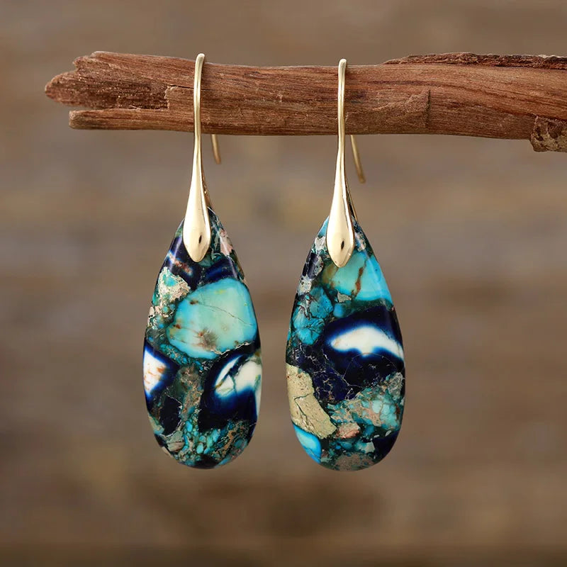 Mia | Bohemian-Inspired Waterdrop Earrings